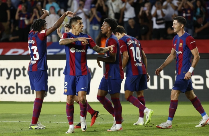 Барселона победи иако губеше со 2:0 во 81. минута – прв клуб во Шпанија со таков успех во последните две децении