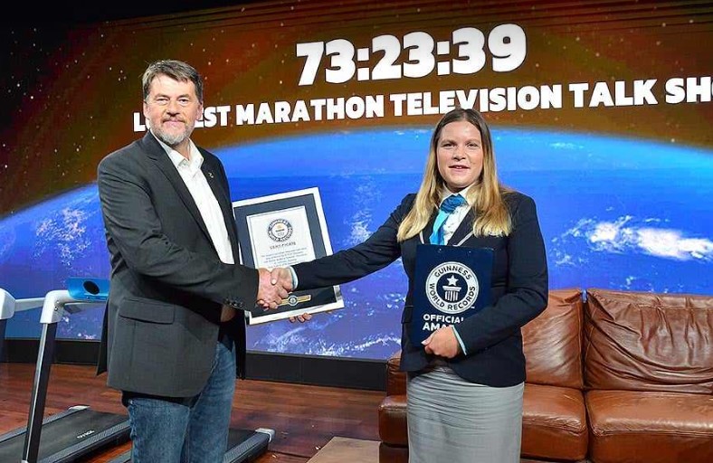 Словенечката „Нова24ТВ“ постави Гинисов рекорд со шоу кое траеше над 73 часа