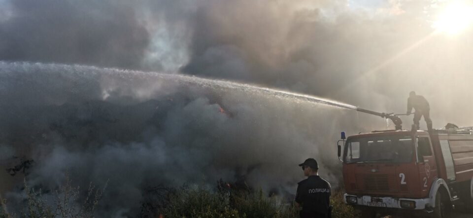 ДИЖС: МВР води истрага за причините за пожарот во Дрисла