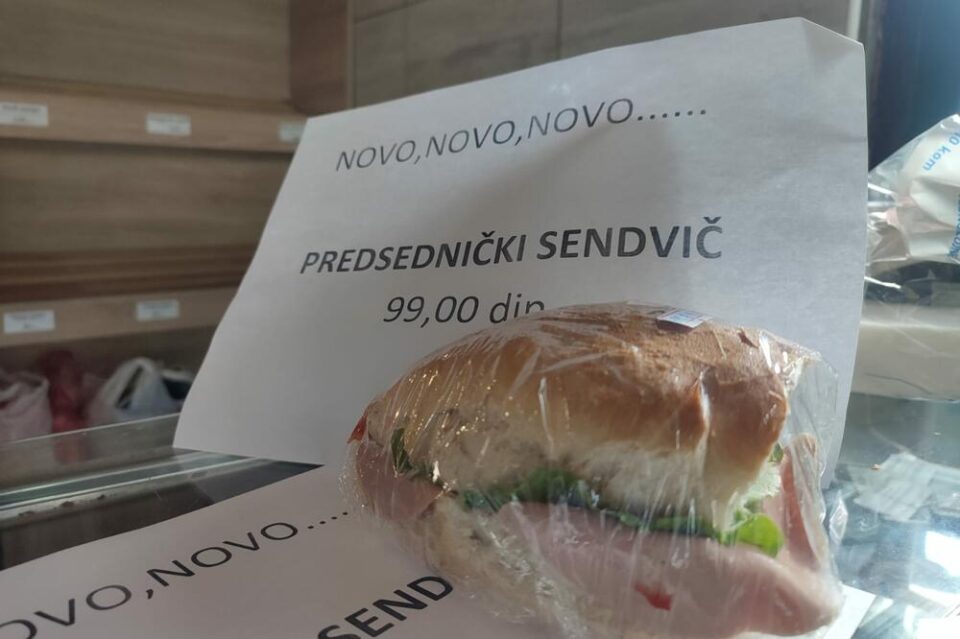 Претседателски сендвич: Се продава како алва, купувачите одушевени