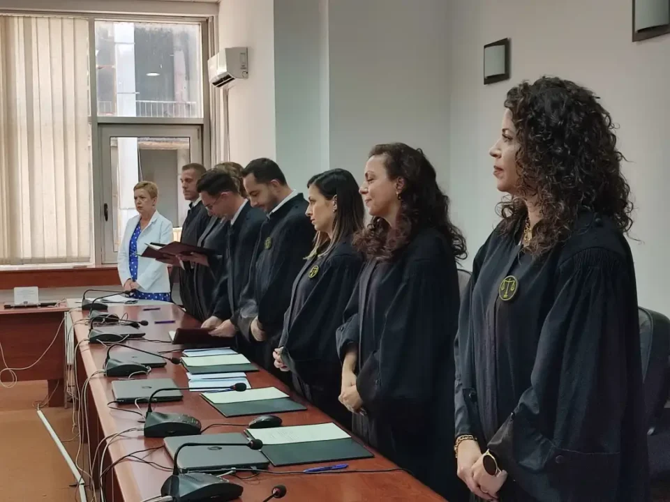 Новоизбраните судии во Основен Кривичен суд – Скопје потпишаа свечена изјава во Судски совет