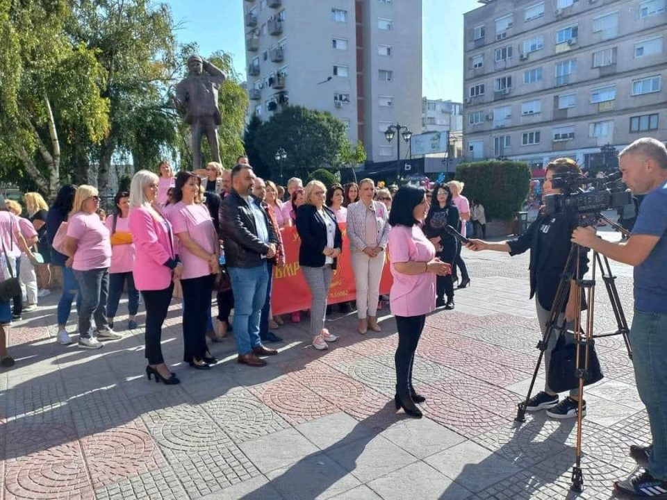 Комисија за здравство на ВМРО-ДПМНЕ: Во овој Розев Октомври освен за ракот на дојка потсетуваме и за грижата за целокупното женско здравје