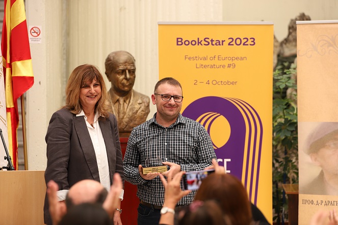 Наградата „Драги“ за Златко Панзов, преведувач од унгарски јазик
