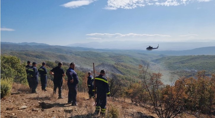 Пронајден е пожарникарот кој беше исчезнат на планината Серта, сега го извлекуваат
