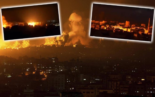 Израелските проектили ја изгаснаа струјата: Вака изгледа Палестина во мрак