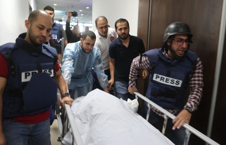 Голем број новинари убиени во војната меѓу Израел и Палестина