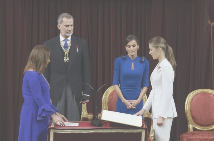 Таа е идната кралица на Шпанија: Принцезата Леонора положи заклетва како престолонаследничка