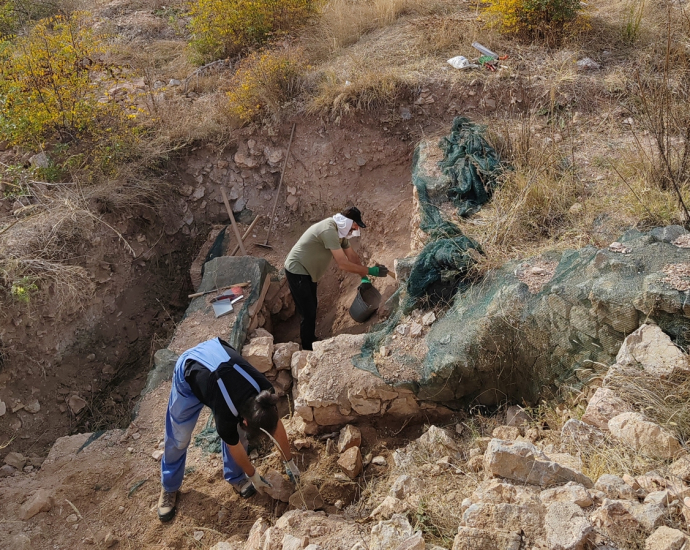 Археолошкиот тим на Музеј Куманово откри многу ретки фрески од 4 или 5 век на локалитетот Градиште – Бислим