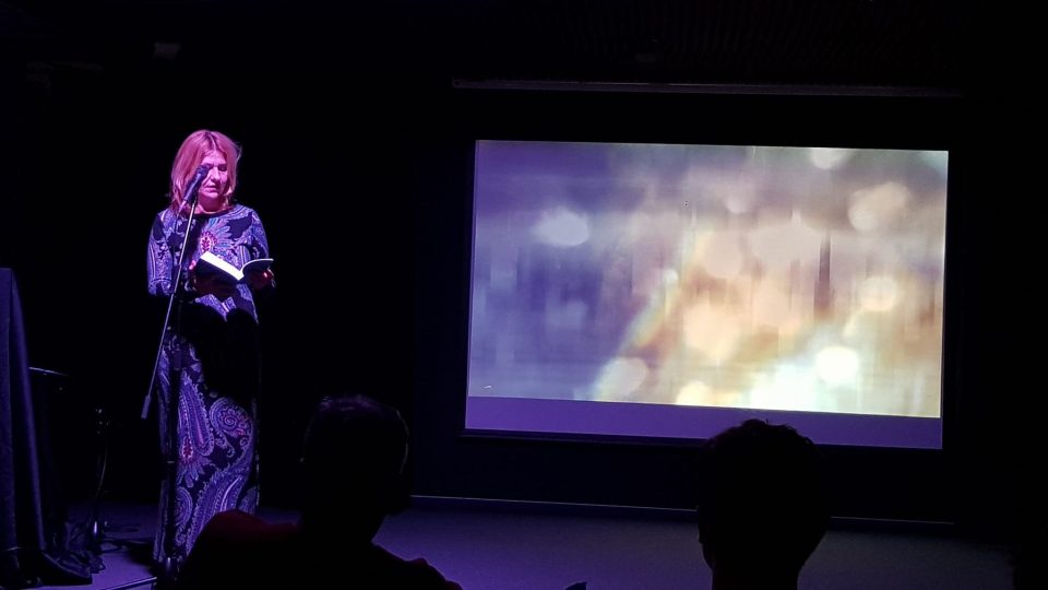 Претставување на македонската поетеса Николина Андова Шопова на поетски фестивал во Братислава