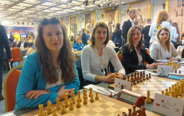 Шахистите го совладаа Косово, шахистките поразени од Словенија на Европското првенство