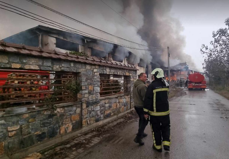 Пожарот во Тетовско Фалиште е ставен под контрола, ќе се испитува водата за пиење