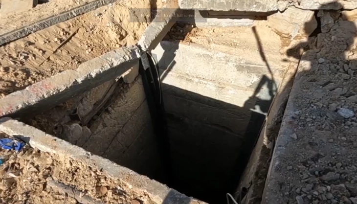 Израелската армија пронашлa повеќе од 800 влезови во тунели во Газа