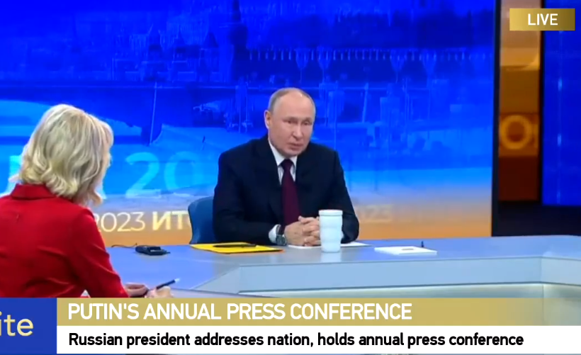 Следете во живо: Владимир Путин ја одржува годишната конференција и одговара на прашања од целиот свет