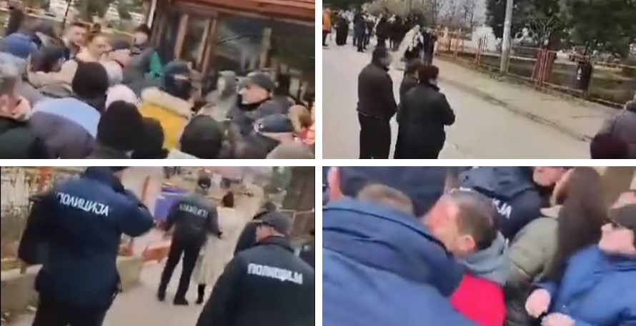 Тензично во Чашка: Шаќири не попушта за паралелка на албански, учениците бојкотираат, полицијата едвај ја спаси директорката