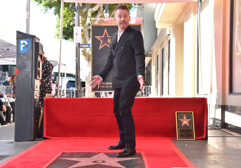 Ѕвездата на божиќниот филм „Сам дома“, Меколи Калкин доби ѕвезда на Булеварот на славните во Холивуд