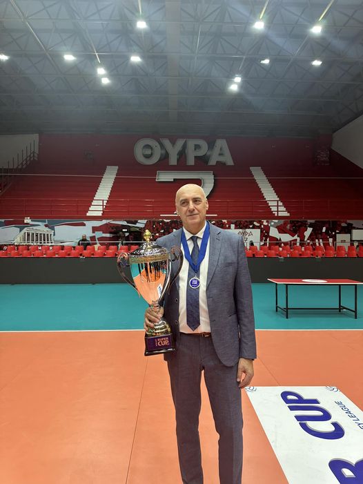 Јошко Миленкоски испиша историја со ПАОК и го освои грчкиот Супер-куп во одбојка