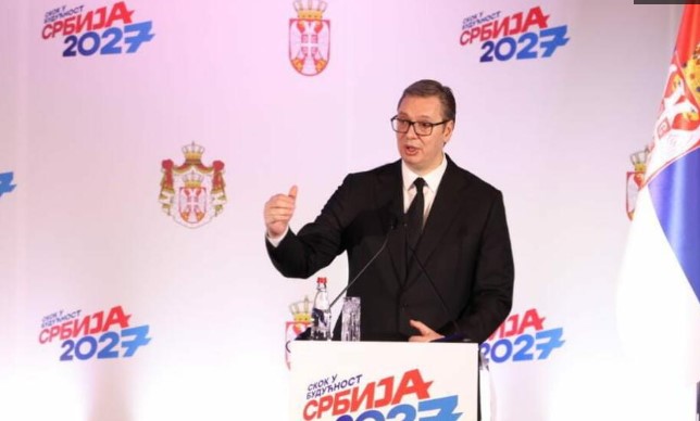 Србија за нас станува ЕУ: Вучиќ најави дека просечната плата ќе биде 1.400 евра, пензијата 650