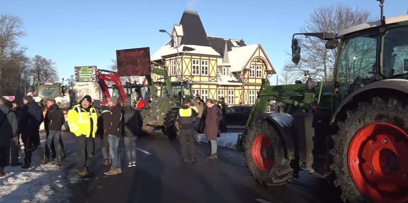 Германија во тотален хаос: Протести на земјоделците, блокади низ цела држава