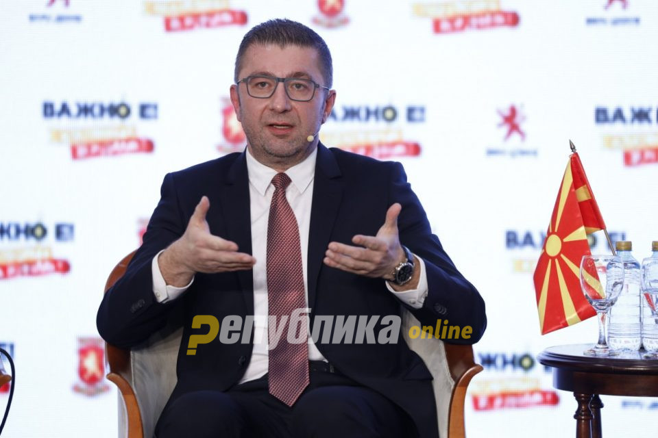 Mицкоски: ВМРО-ДПМНЕ е голем фаворит на парламентарните избори