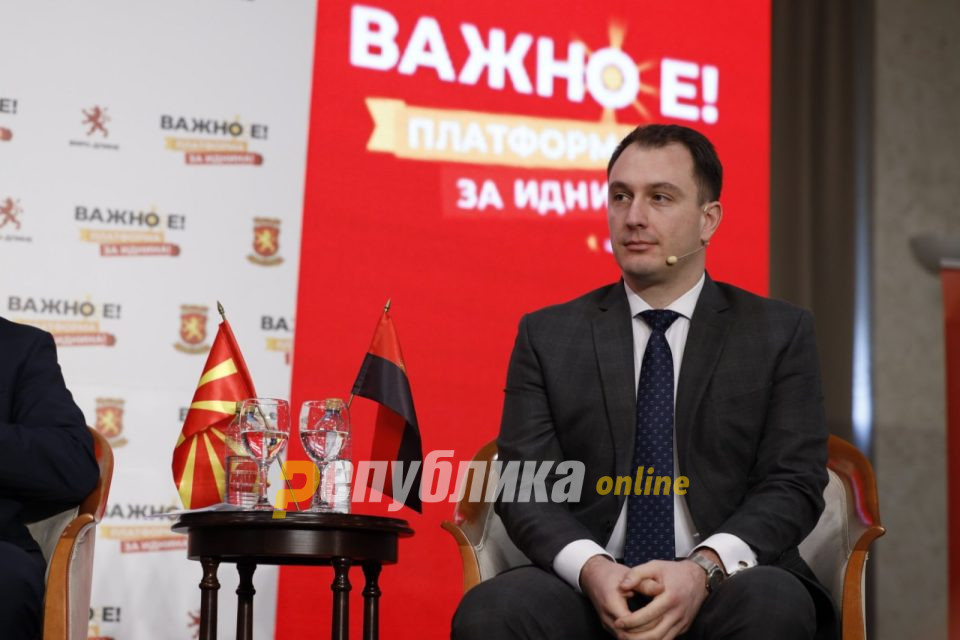 Андоновски: ВМРО-ДПМНЕ ќе даде поддршка за Урсула Фон Дер Лајен која се очекува да ги предводи листите на ЕПП за следните избори за ЕП