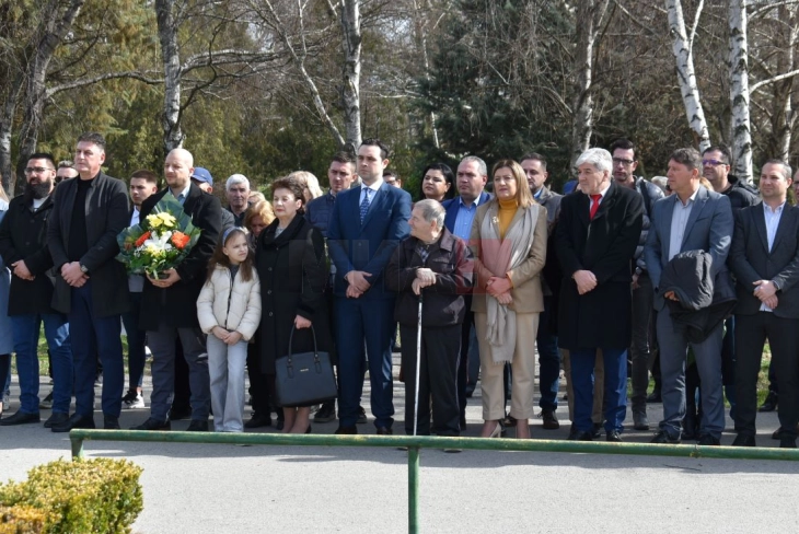 Во Струмица одбележана 20-годишнината од загинувањето на претседателот Трајковски