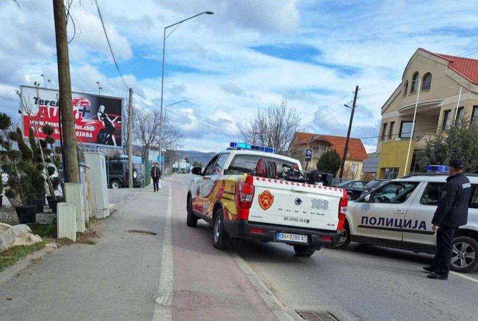 Дојава за поставени бомби во основното училиште „Братиство – единство“ и околу градските гробишнта во Охрид