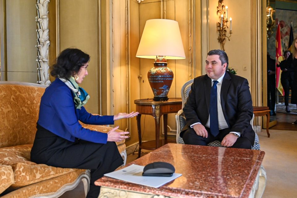 Маричиќ на средба со белгиската министерка Лахбиб: Наша цел е да одиме чекор поблиску до ЕУ со поддршка на белгиското претседавање