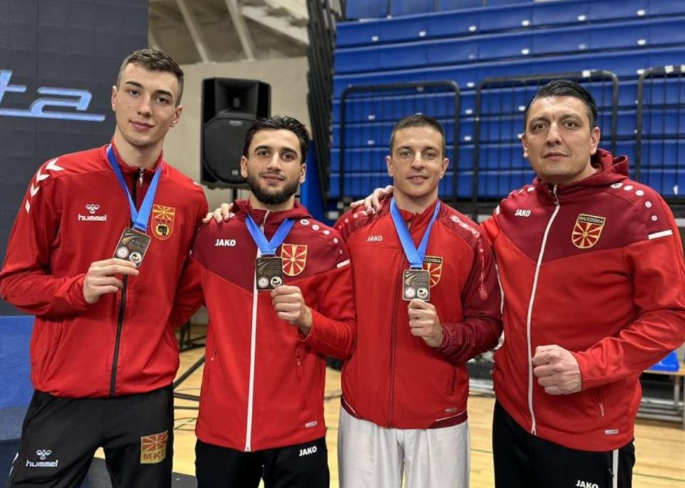 Македонските каратисти со три нови медали на Балканското првенство во Црна Гора