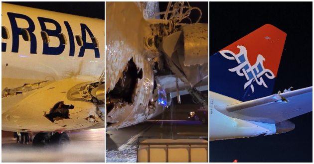 Детали за инцидентот со авионот на аерoдромот во Белград