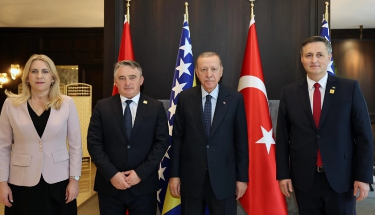 Ердоган: Зачувувањето на мирот и стабилноста на БиХ е важно за Турција