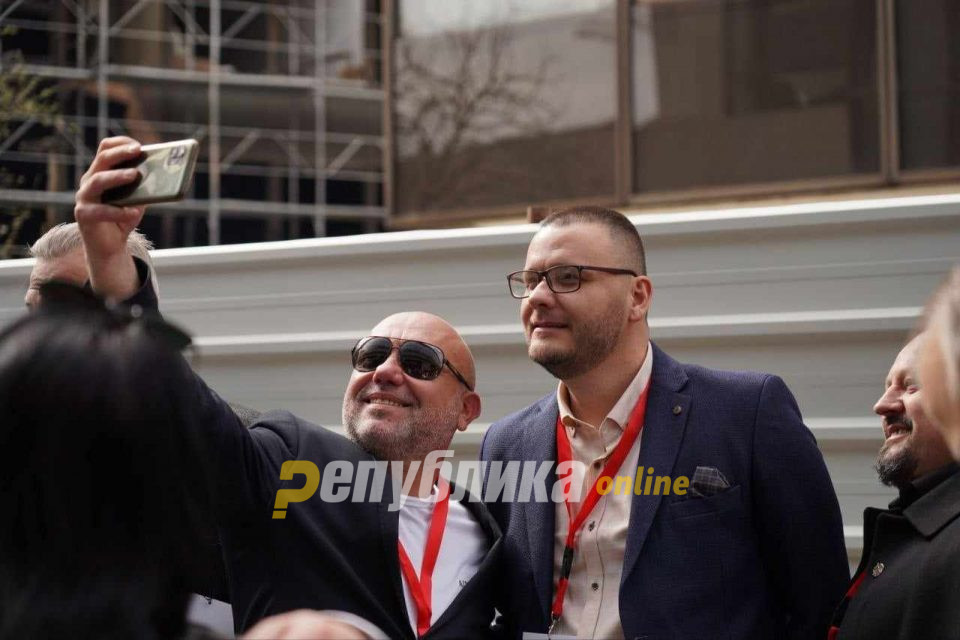 Јане Ченто и Горан Ангелов присуствуваат на Конвенцијата на ВМРО-ДПМНЕ за избор на претседател