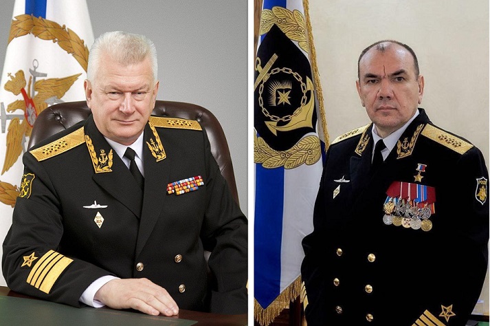 Сменет командантот на Руската морнарица
