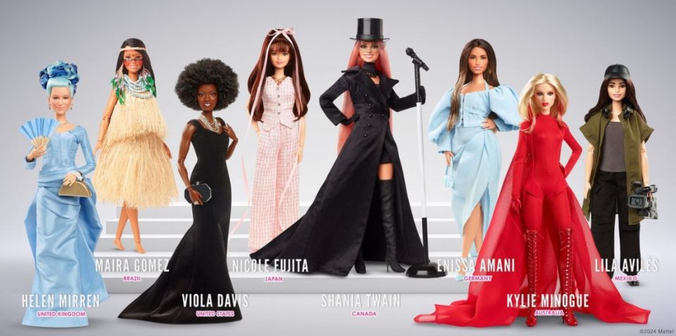 За Меѓународниот ден на жената посебна колекција на Барби кукли инспирирана од 8 славни жени