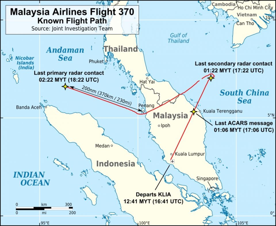 Како пред 10 години летот MH370 на „Малезија ерлајнс“ исчезна без трага?