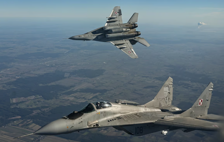 Полска ги активира воздушните сили pоради руски воздушни напади врз Киев и Лавов