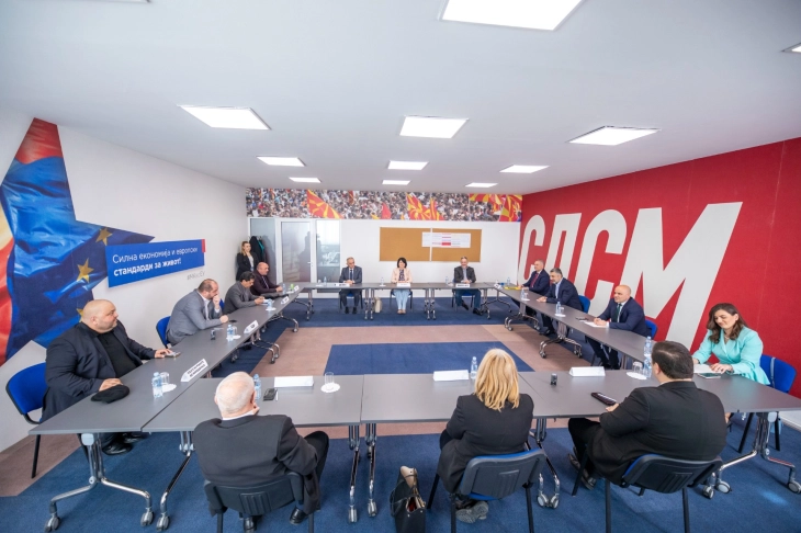 СДСМ и коалициските партнери формираа „Коалиција за европска иднина“