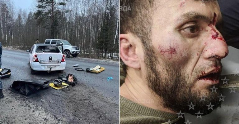 Објавени фотографии од автомобилот со кој бегале напаѓачите во Москва и од едниот наводен терорист