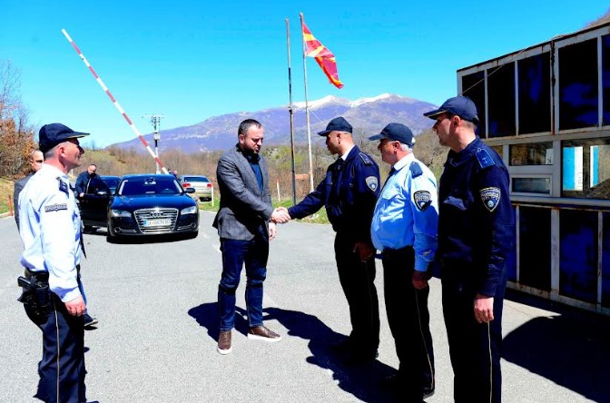 Тошковски по посетата на четири полициски станици на гранични премини: Сериозна кадровска непополнетост, да се разгледа „one stop“ системот како можно решение