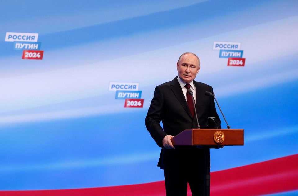 Ќе ја продолжам војната со Украина-вети Путин во победничкиот говор