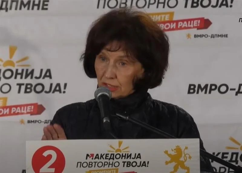 Сиљановска-Давкова: Со владеењето на ДУИ и СДСМ ликови што наликуваат на оние од мафијата се вгнездени на највисоките позиции – мора да ги тргнеме