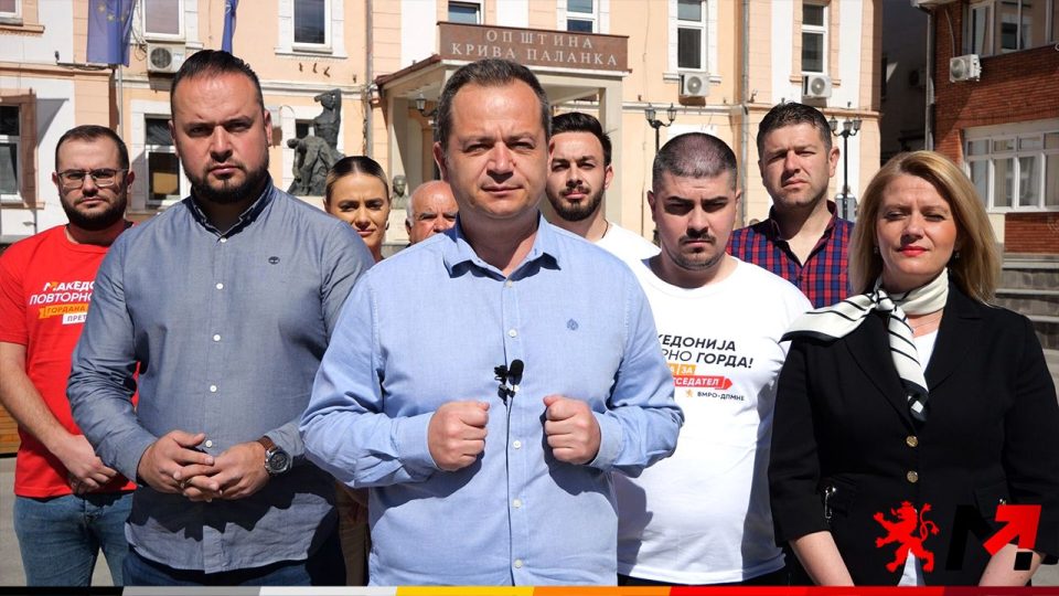 Ковачки: СДС тотално ја уништи Крива Паланка, тоа ќе се промени на 24 април и 8 мај, ВМРО-ДПМНЕ предвидува 10 милиони евра за општината за подостоинствен живот