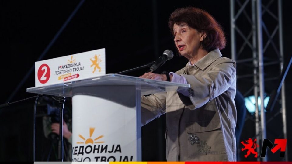 Силјановска Давкова: Очекувам политички вулкан на 8-ми мај