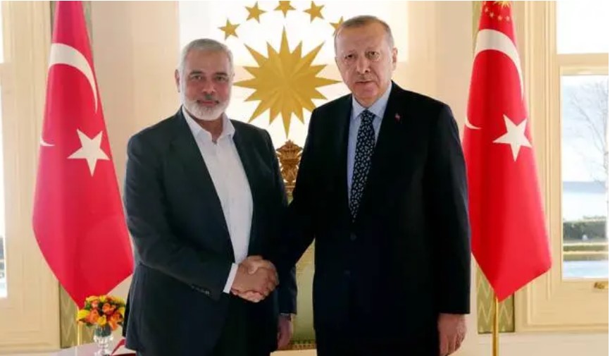 По средбата со Ханија, Ердоган повика на единство на Палестинците