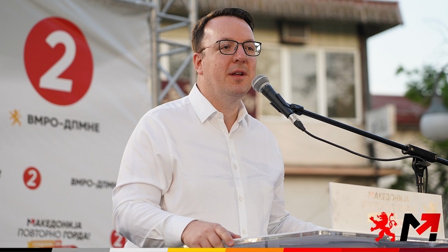 За ВМРО-ДПМНЕ мажите се мажи, жените се жени, вели потпретседателот Александар Николоски