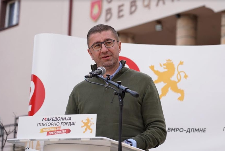 Мицкоски: Граѓаните чувствуваат дека некој им ја одзел државата – на следните избори да ја направиме Македонија повторно горда
