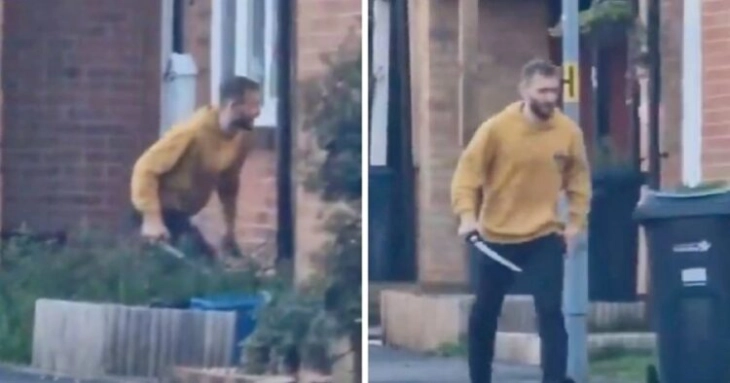 Маж со возило влетал во куќа па почнал мачета да напаѓа луѓе во Лондон