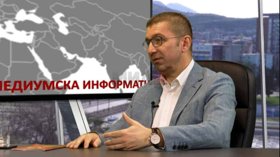 Мицкоски за МИА:  ВМРО-ДПМНЕ ќе успее да консолидира 61 пратеник, преферираме коалиција со албанската опозиција