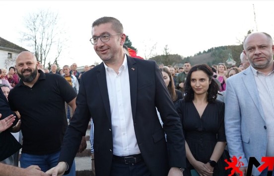 Мицкоски: СДСМ стана измеќар на ДУИ, Ахмети од вилаетот во Зајас управува со Македонија како некој блискоисточен шеик, на ова му доаѓа крајот јас ви ветувам