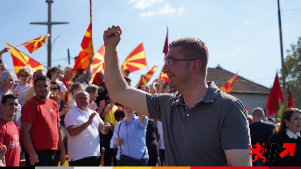 Мицкоски: Коалицијата предводена од ВМРО ДПМНЕ е пред историска шанса од опозиција да освои мнозинство во Парламентот