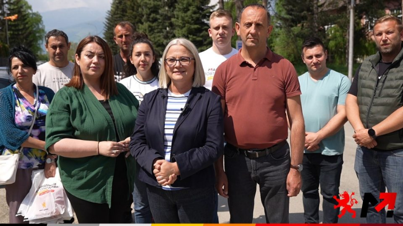 Стојаноска: 24 Април е денот кога граѓаните ќе го заокружат бројот 2 за нашата кандидатка Гордана Силјановска Давкова